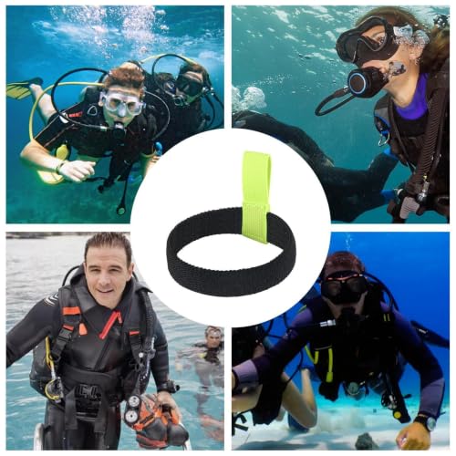 Correas de botella snorkel universales y elásticas para buceo 5
