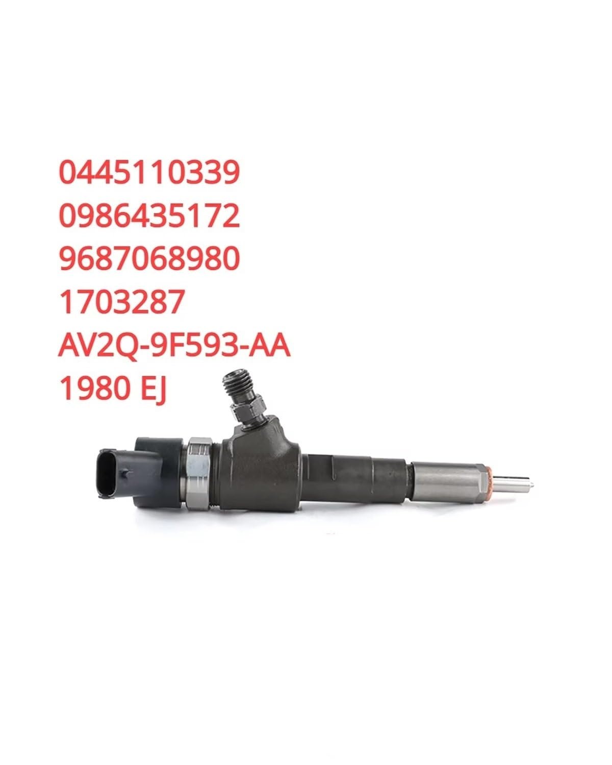 0445110339 Inyector Diésel C3 DS3 Fiesta Para Peugeot 206/207/208 1.4
