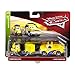 Disney Pixar Cars Character Car Jeffs Pitty & Crew Chief Vehicle, 2 Pack