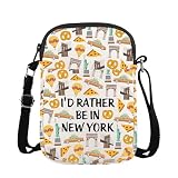 AATOP New York - Bolso bandolera para viajes, vacaciones, recuerdo de Nueva York, bolsa de viaje, Newyork 1cb1, large