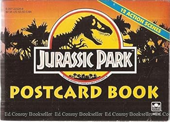 Paperback Jurassic Park Postcard Book