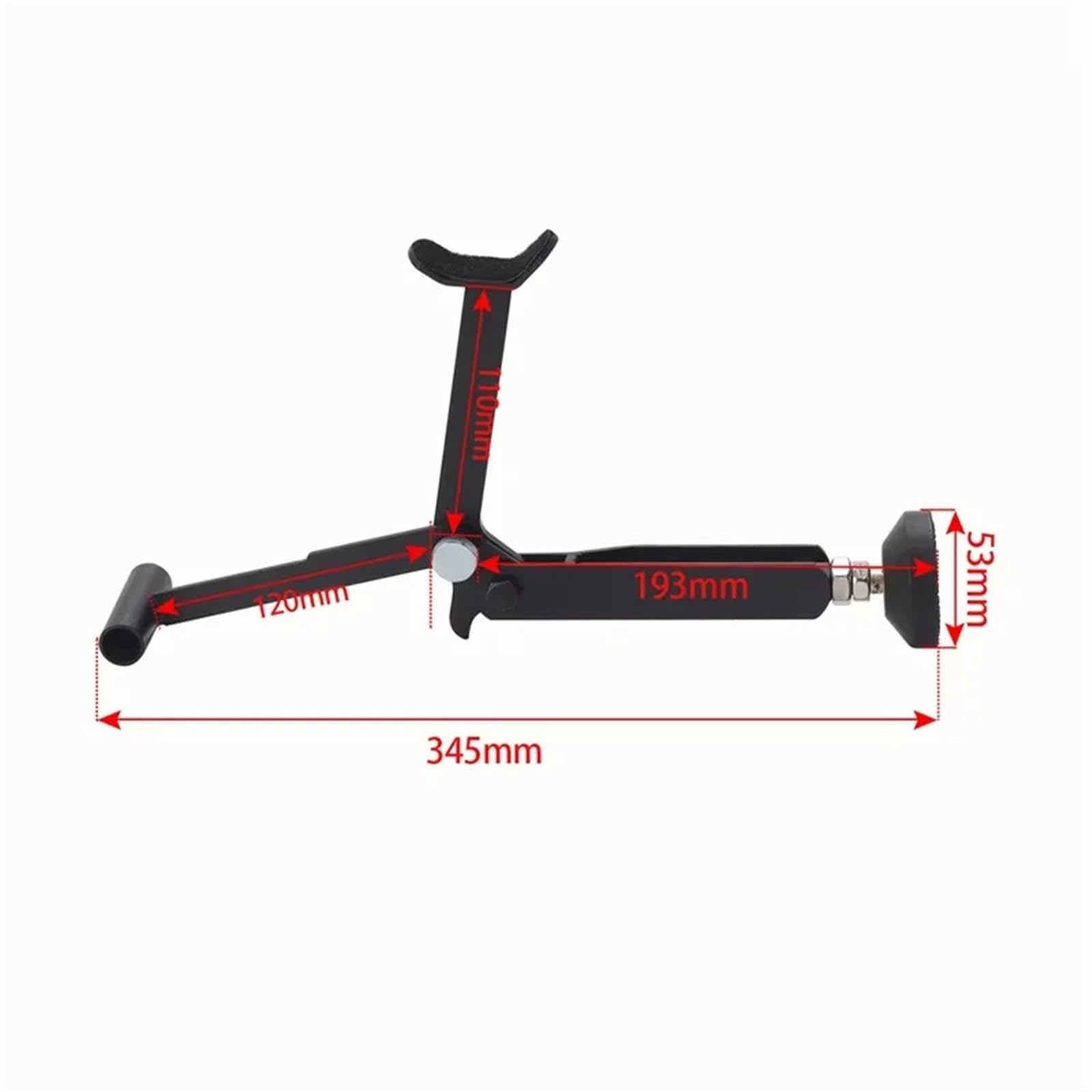 adapter podpórki Rama podnosząca składana do motocykla, ciężka, stabilna rama dźwigu z podłokietnikiem