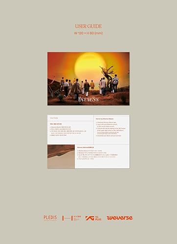 Miniatura 5 de SEVENTEEN - Face the Sun Weverse Albums ver. Tarjeta QR+Juego de tarjetas fotográficas extra (versión aleatoria), 4.724 x 3.150 in