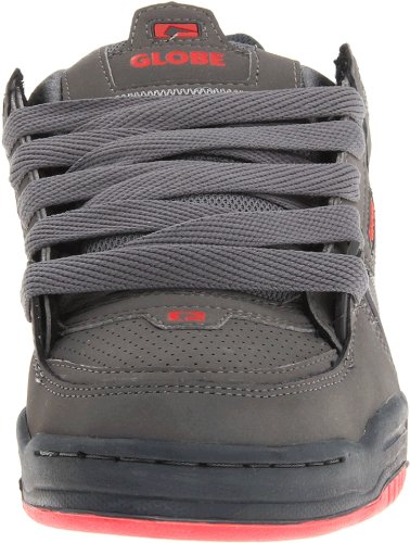 Image of Globe Mens Fusion Skate Shoes, Charcoal /Night Red, 14 M US