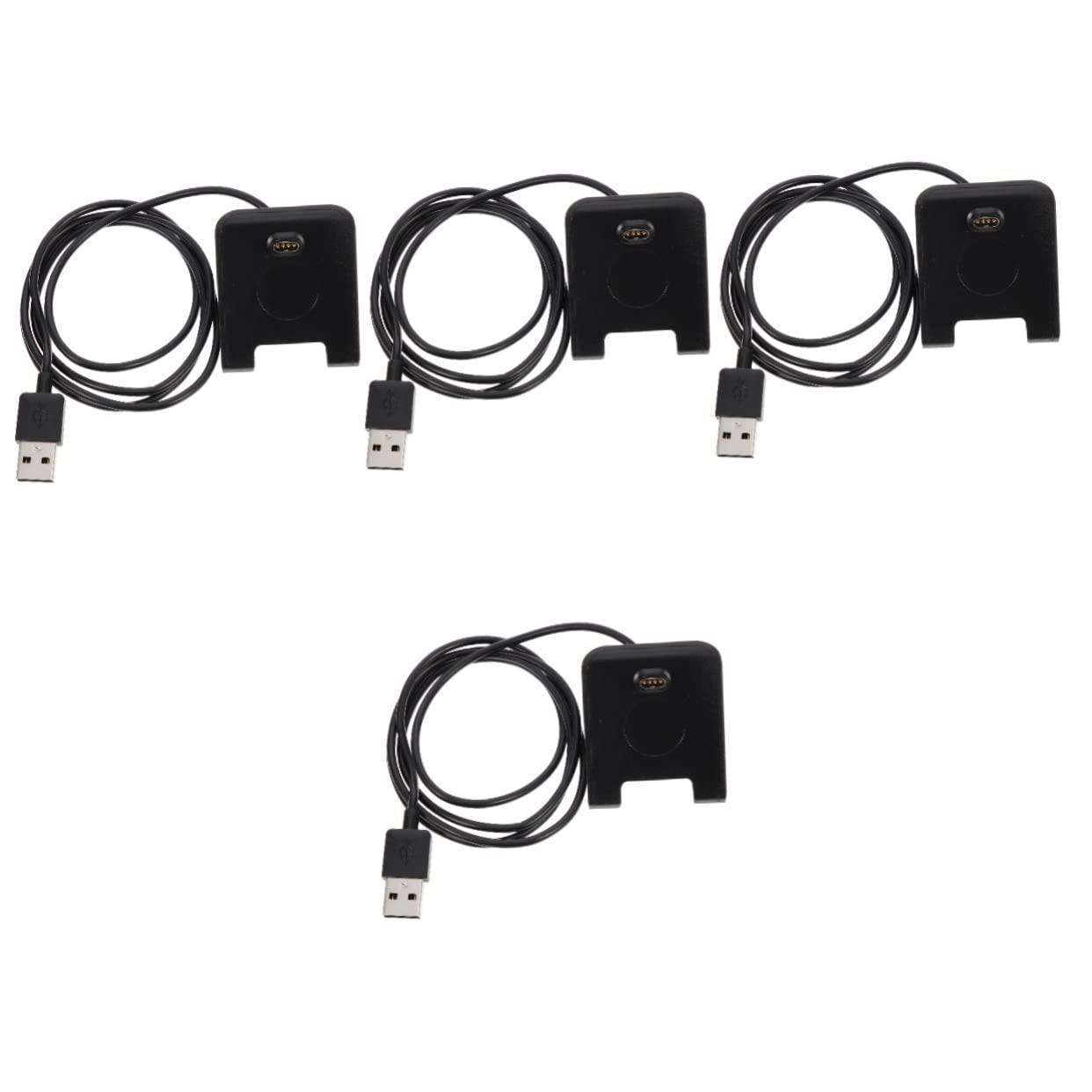 Artibetter 4pièces Chargeur De Montre Intelligent Dock De Chargement Compatible avec Fenix Station De Charge Antidérapante Et Sûre avec Surcharge Circuit