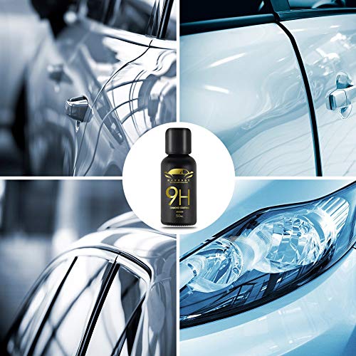 Manybuy Ceramic Coating, Mr Fix 9H Pro Auto Ceramica Rivestimento, Car Paint Protezione Vernice Nanotecnologia Ceramico, Vernice Idrofobica Anti Graffio Protettiva Trattamento Carrozzeria - 6