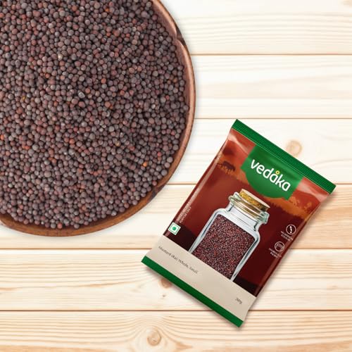 Image of Amazon Brand - Vedaka Mustard (Rai) Whole, Small 200 g