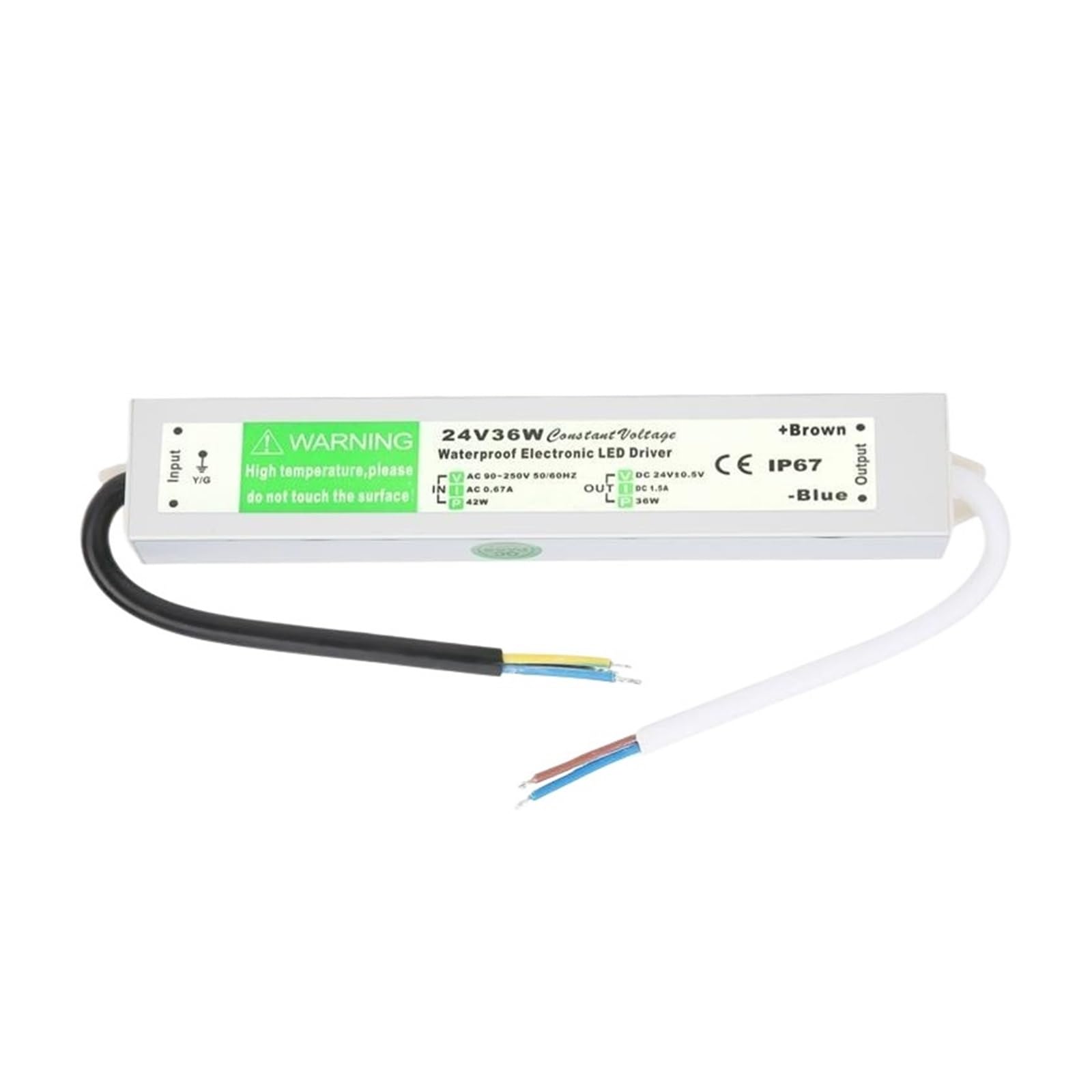 XDDQWSWA 90-250V 24V 36W 1.5A Lighting Transformer LED Drive Power Supply