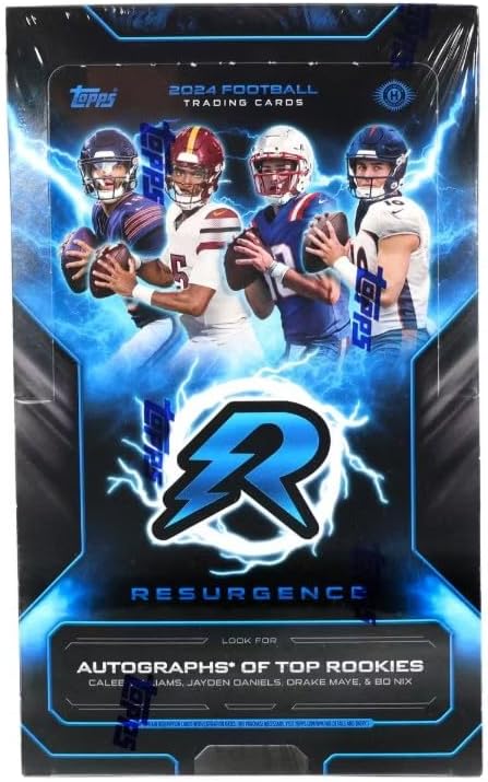 2024 Topps Resurgence Football Sealed Hobby Box (2 Autograph/Box)