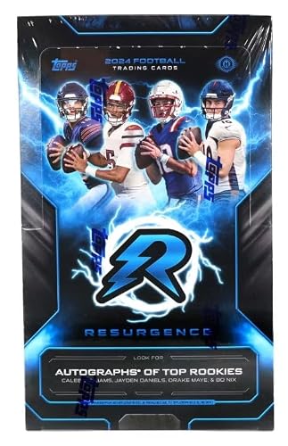 2024 Topps Resurgence Football Sealed Hobby Box (2 Autograph-Box)