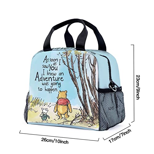 Ichika Nakano Cute Lunch Bag For Women Insulated Water-Resistant Thermal Lunch Bag For Boating Picnic White Handbag #TOP1