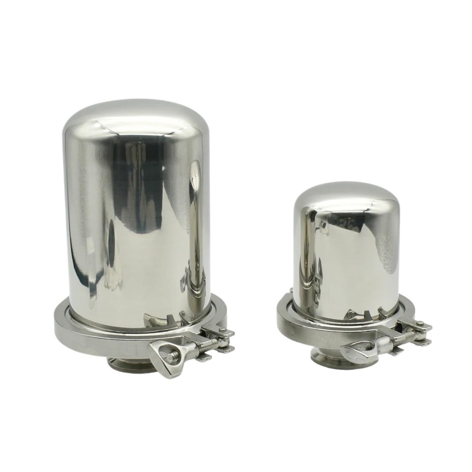 MQXFCZUX 1PC Suitable For 51mm Pipeline Outer Diameter X 64mm Tri Clamp 2.5" Filter 304 Stainless Steel