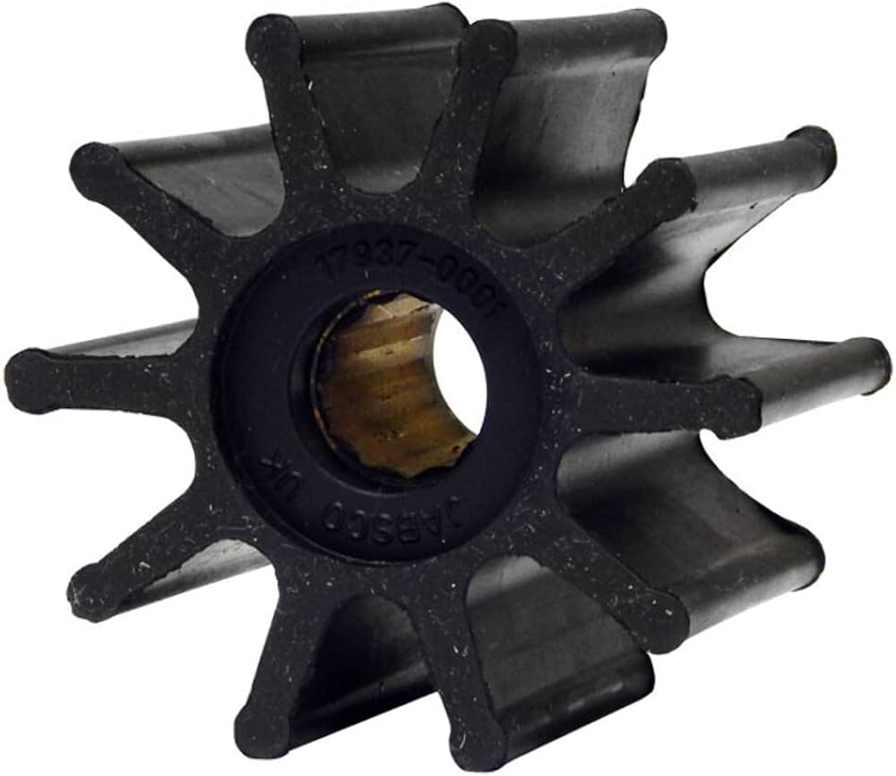 Aazon.co : Jabsco 7273-0003-P, Nitrile, Drive Type 4, 6 Blade, 2