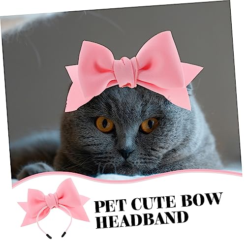 Abaodam Arcos De Cabelo Para Cães Fêmea Decorações De Cabelo De Animal De Estimação Chapéu De Laço D