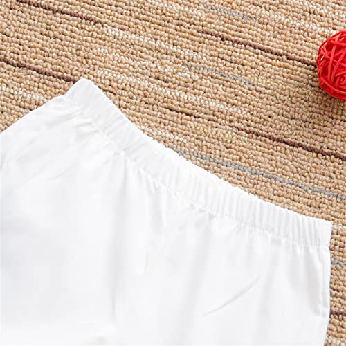 Roupas para bebês recém-nascidos, meninos, meninos, manga curta, estampada, camiseta, shorts lisos,
