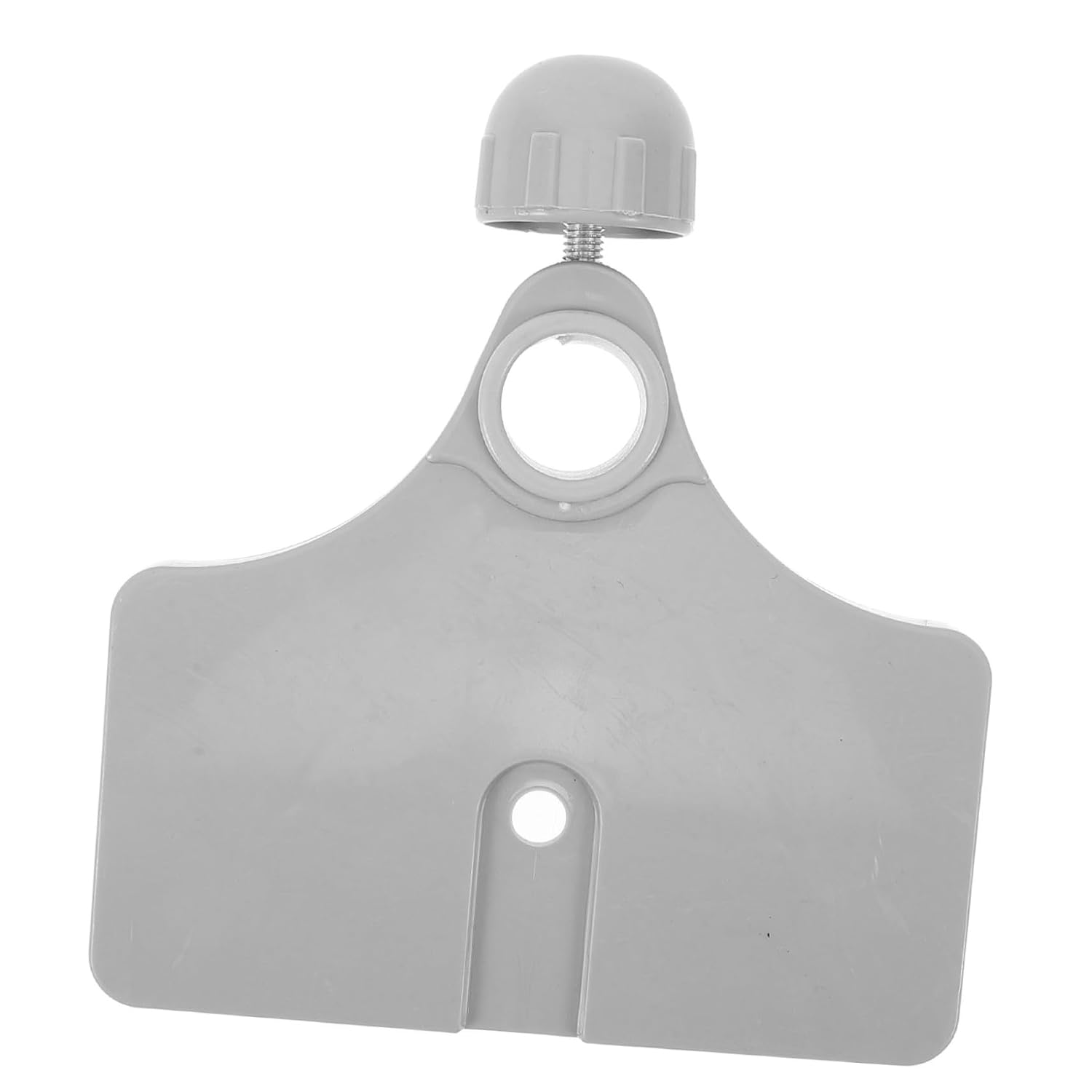 Infusion Stand Storage Plate Plastic Tray for Infusion Bottles and Supplies Easy to Install Design for Hospitals and Clinics Compatible Openings