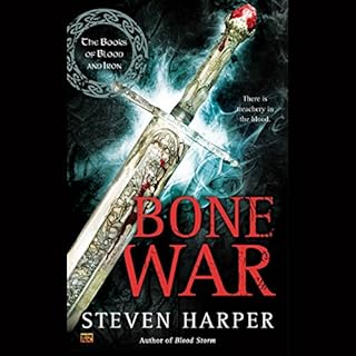 Bone War Audiolibro Por Steven Harper arte de portada