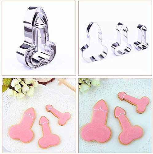 Bachelorette Party Cookie Cutters Stainless Steel Wedding Bread Pastry Cake Cutter Shape Baking Tool #TOP3