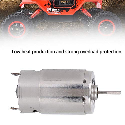 Dilwe Motore per Auto RC, Parte Accessoria del Motore Elettrico 390 da 21000 Giri/min. Adatto per Auto RC 1/16 1/18