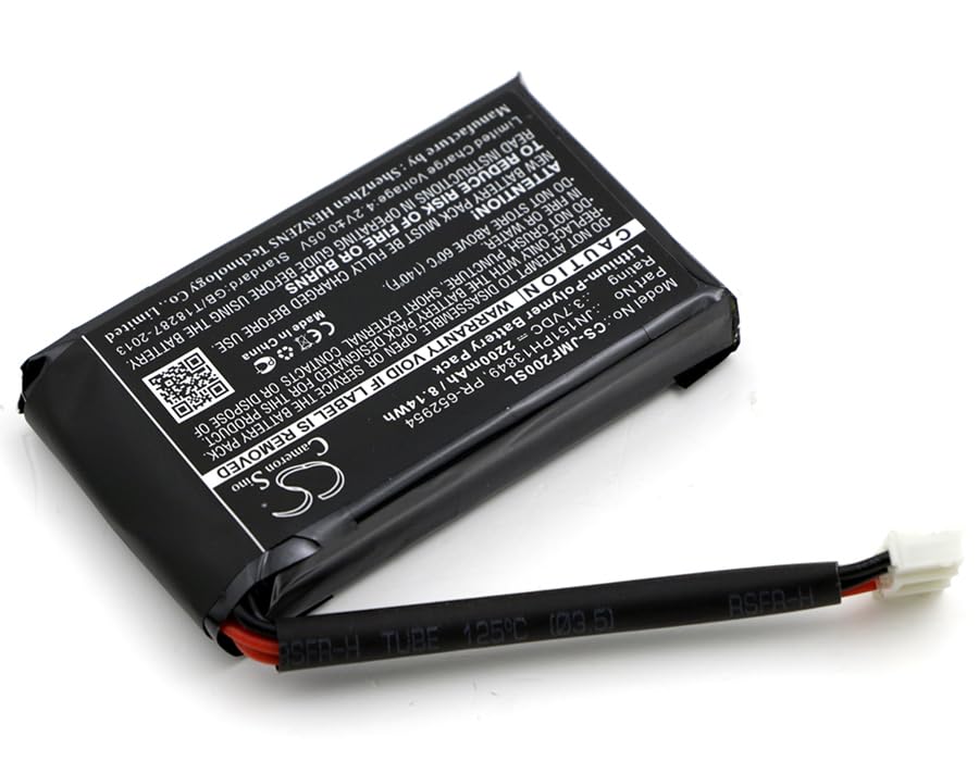 FYIOGXG CS Battery for JBL Flip 2 (2014), Flip II (2014) PN:JBL JN151PH13849, PR-652954 2200mAh / 8.14Wh