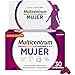 Multicentrum Mujer Complemento Alimenticio Multivitaminas Con 13 Vitaminas y 11 Minerales, Sin Gluten, 30 Comprimidos