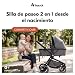 Imagen de hauck Carrito Bebé 2 en 1 con Adaptadores Convert N Care Dark Grey