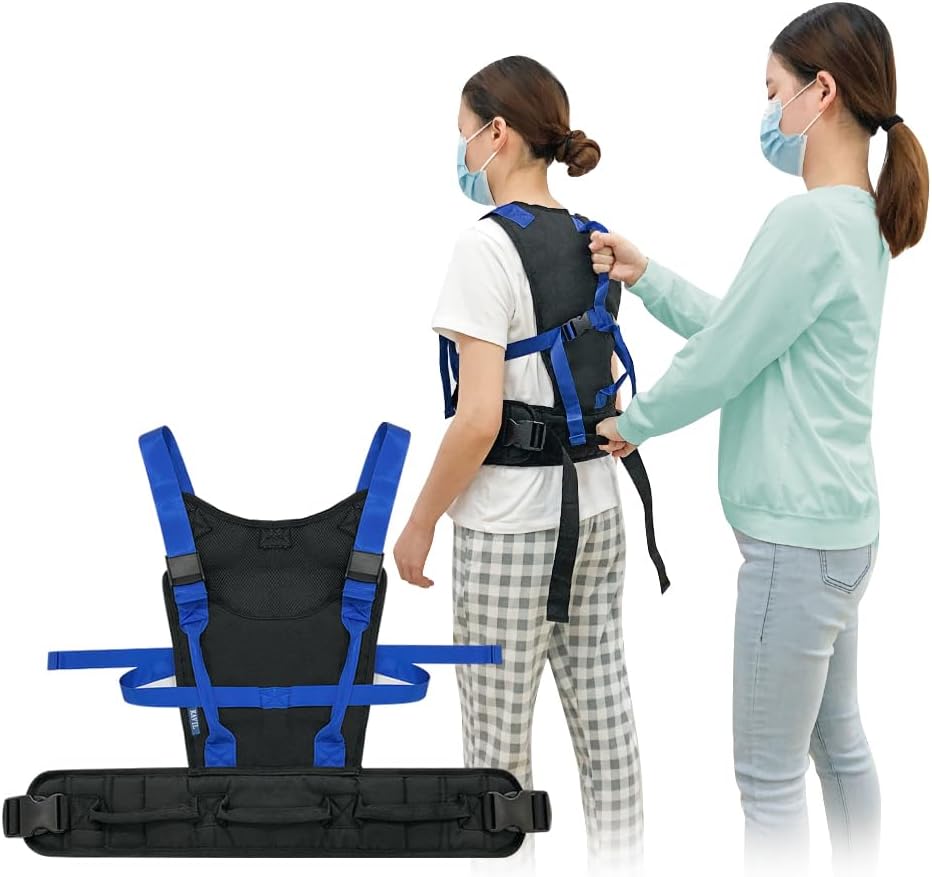Gait Belts Transfer Boards Harness with Handles Physical Therapy Belt for Seniors Elderly Assistance Products Walking Safety Patient Parkinson's, Pediatric Lifting Belt