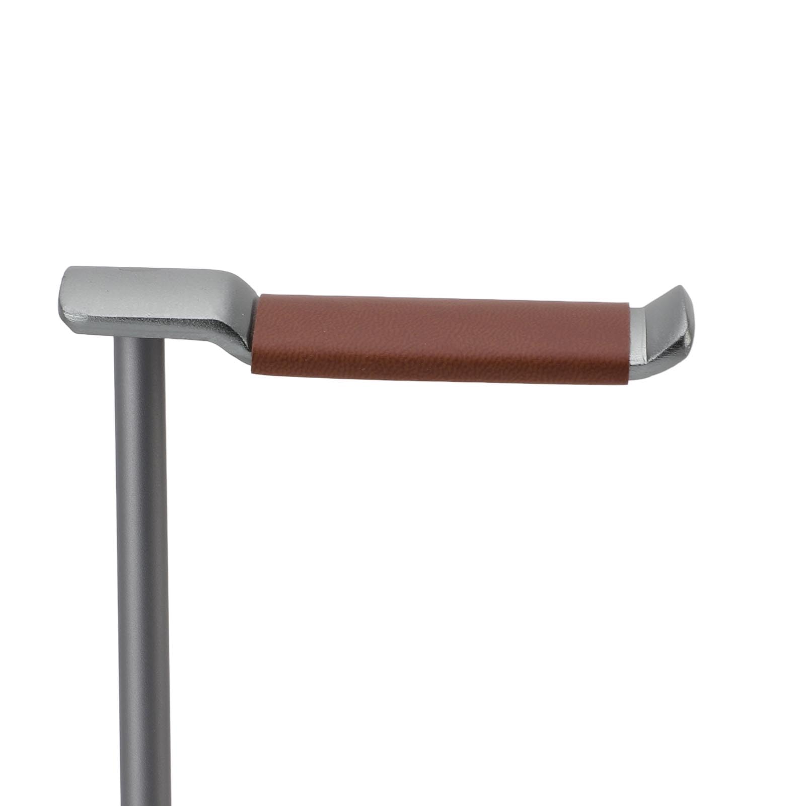 Ejoyous Supporto per Cuffie Supporto per Cuffie in Lega di Alluminio con Base Solida da 10 Cm Parte Superiore Morbida e Curva e Bordo Antiscivolo per Utenti di Studio di Home Office da Scrivania da