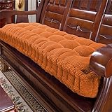 Coussin de haute qualité : Coussin de banc chaud en coton perlé et tissu de velours doux, qui est doux, durable, respirant. Rembourrage en coton doux, chaud et confortable. Le joli coussin de canapé peut également décorer votre maison en tant que meuble. Parfait pour la maison et le jardin, à l'intérieur et à l'extérieur.