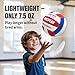 RUN2PEAK Light Soft Beginner Volleyball - Lightweight Soft Foam Composite Cover Training Ball, Official Size 5 - Gentle on Arms, Safe for Indoor Play, Youth Practice, or Recreational Games