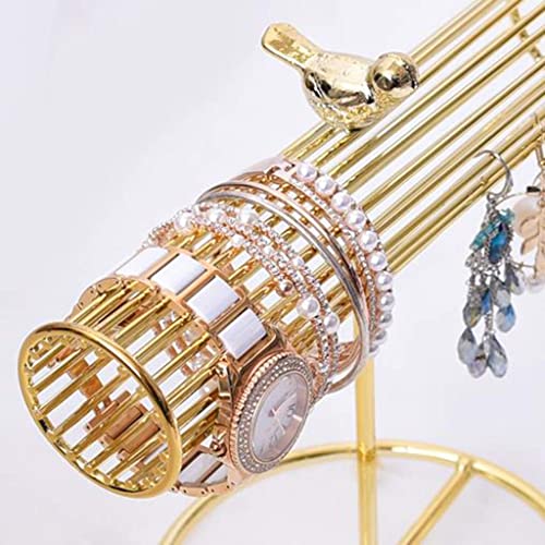 Rangement bijoux anti-nœuds support vertical pour longs colliers - 7