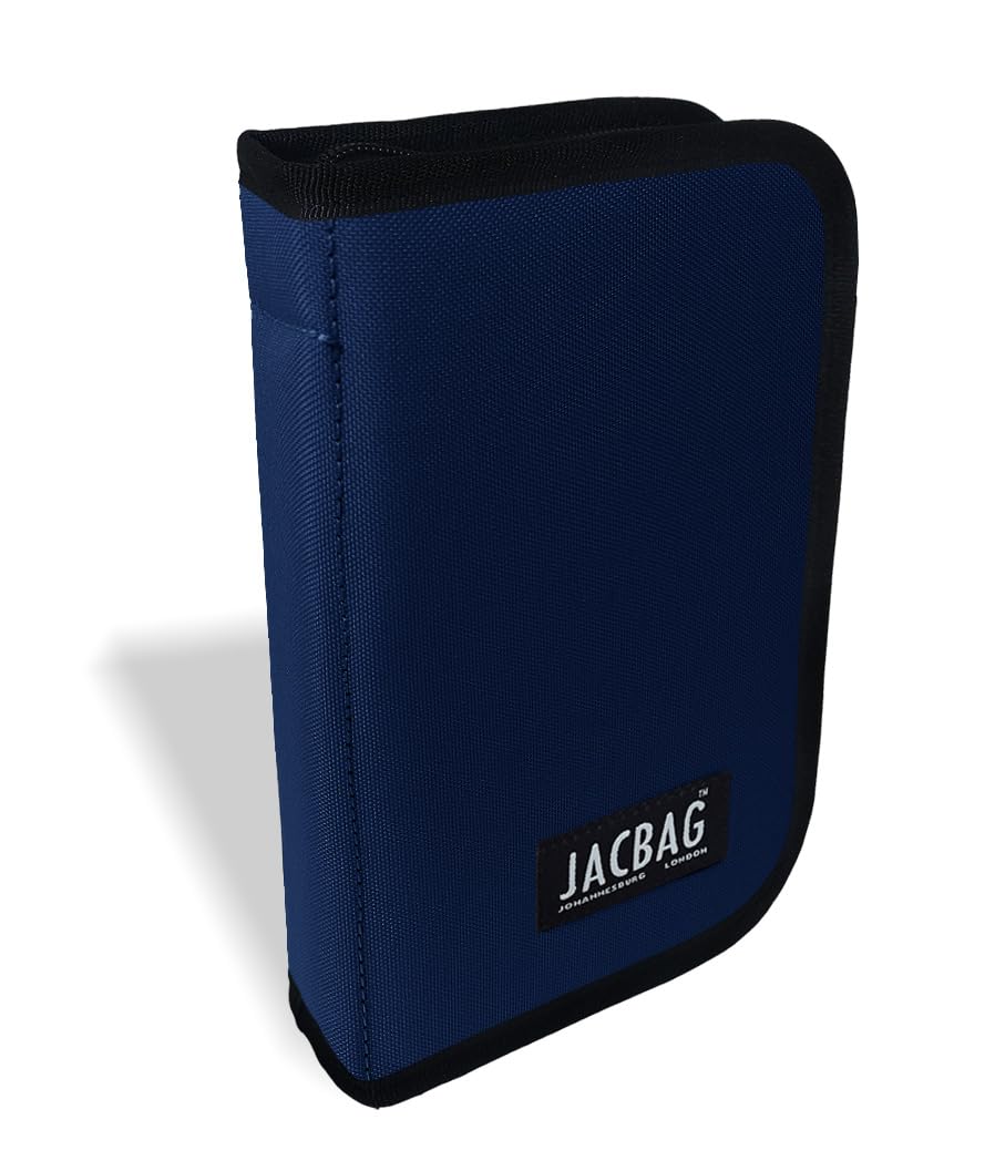 JACBAG COVER -SERT KAPAKLI LASTİKLİ KALEMKUTU (Lacivert)