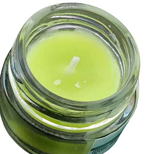 Image of Mini Jar Paraffin Wax Candles Perfect for Decoration of Dinner, Wedding Parties, Church, Spa, Restaurant, Smokeless Dripless Long Lasting(Set of 5 - Burn Time: 6 Hr)