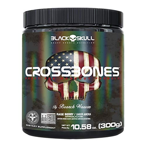 Black Skull Crossbones, Sabor Rage Berry - 300 g