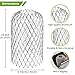 JMIATRY 16PCS Gutter Guards 3 Inch Downspout Guards Aluminum Leaf Filter Fit 2-4 Inches Gutter Downspout Guards Leaf Strainer for Gutters Downspout Cleaning Tool