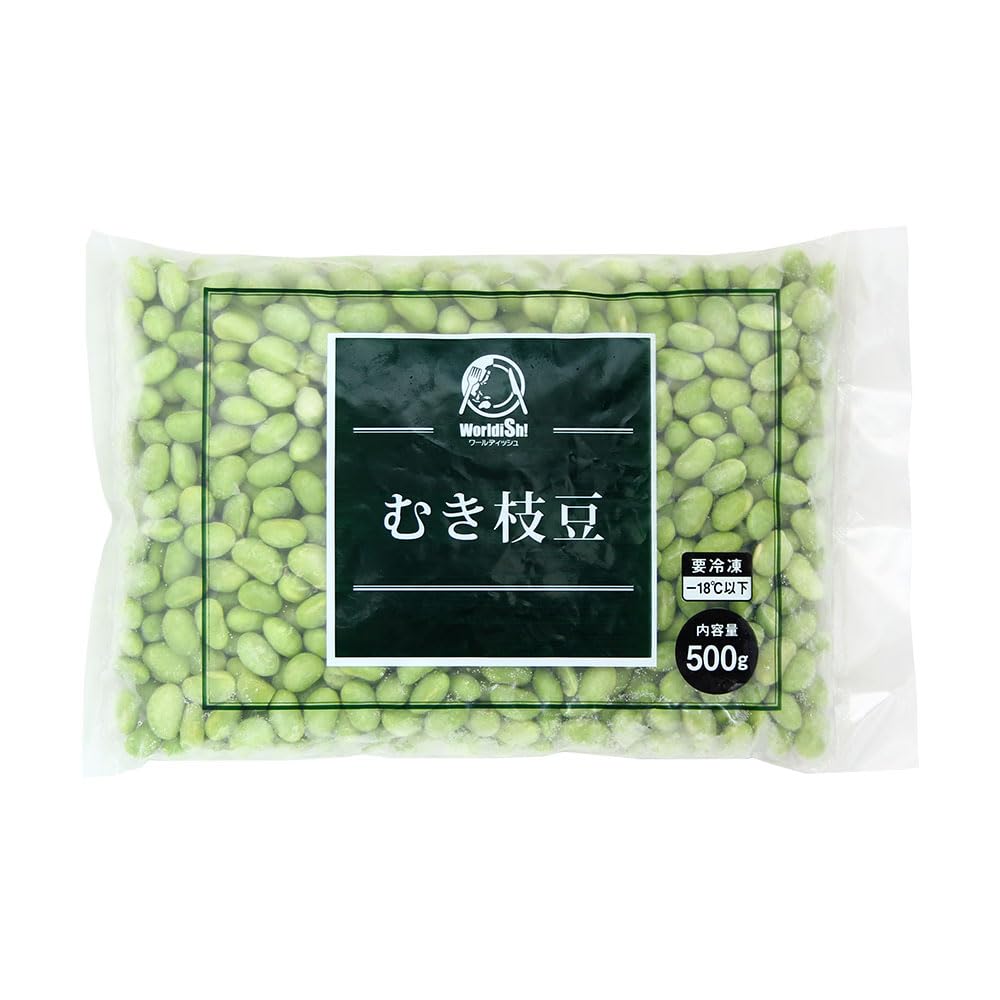 Amazon | 冷凍野菜 むき枝豆 神栄 500g えだ豆 | ママパン | 冷凍野菜 通販
