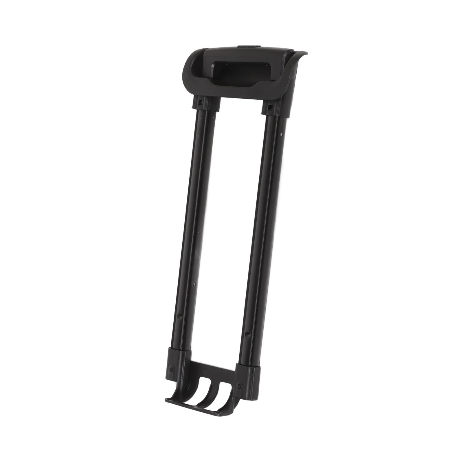HOMSFOU Mango Telescópico de Hierro para Maleta 20 Pulgadas Negro, Asa Extensible Resistente para Equipaje de Viaje, Piezas de Repuesto Multifuncional para Maletas Rígidas