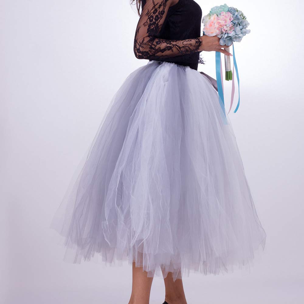 Damen Petticoat Vintage Reifröcke Unterrock für Rockabilly Festliches Kleid