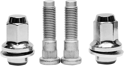 Juego de tuercas cromadas M12x1.50 para Jaguar S-Type X-Type XE XF XJ XJ8 XJR XK XK8 XKR, sustituye al número C2C35294 C2C35294 C2C35294010 (4
