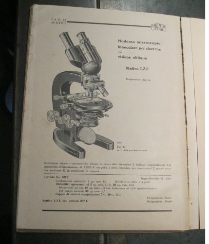 Microscopi ed apparecchi accessori Zeiss