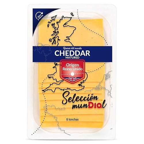 Queso cheddar Selección Mundial de Dia sobre 160 g