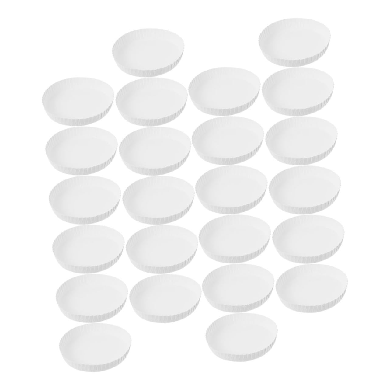 KICHOUSE Unique Design Paper Cup Lids 200pcs Disposable Cup Covers Enhance Your Drinking Experience