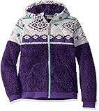 Spyder Active Sports Girls Park Hoodie Jacket, Majesty, Large
