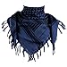 Produktbild FREE SOLDIER Halstuch/Kopftuch Shemagh,100% Baumwolle Pali-Tuch Schals Unisex,Blau,110 * 110cm