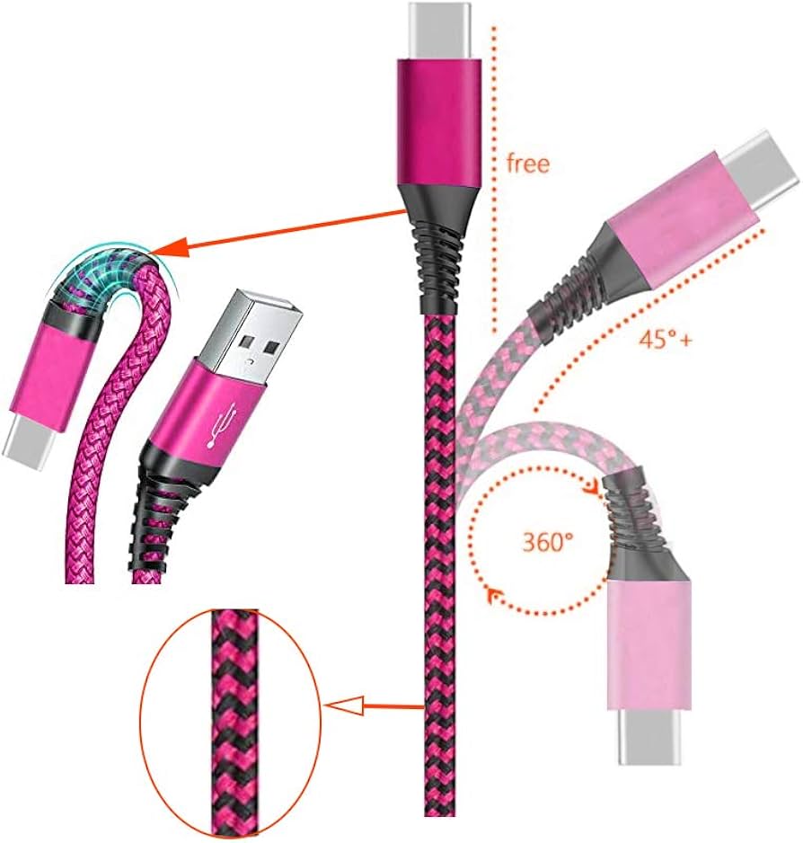 Amazon.co.jp: [1.5m 二本] USB Type C ケーブル【3A急速充電 QC3.0