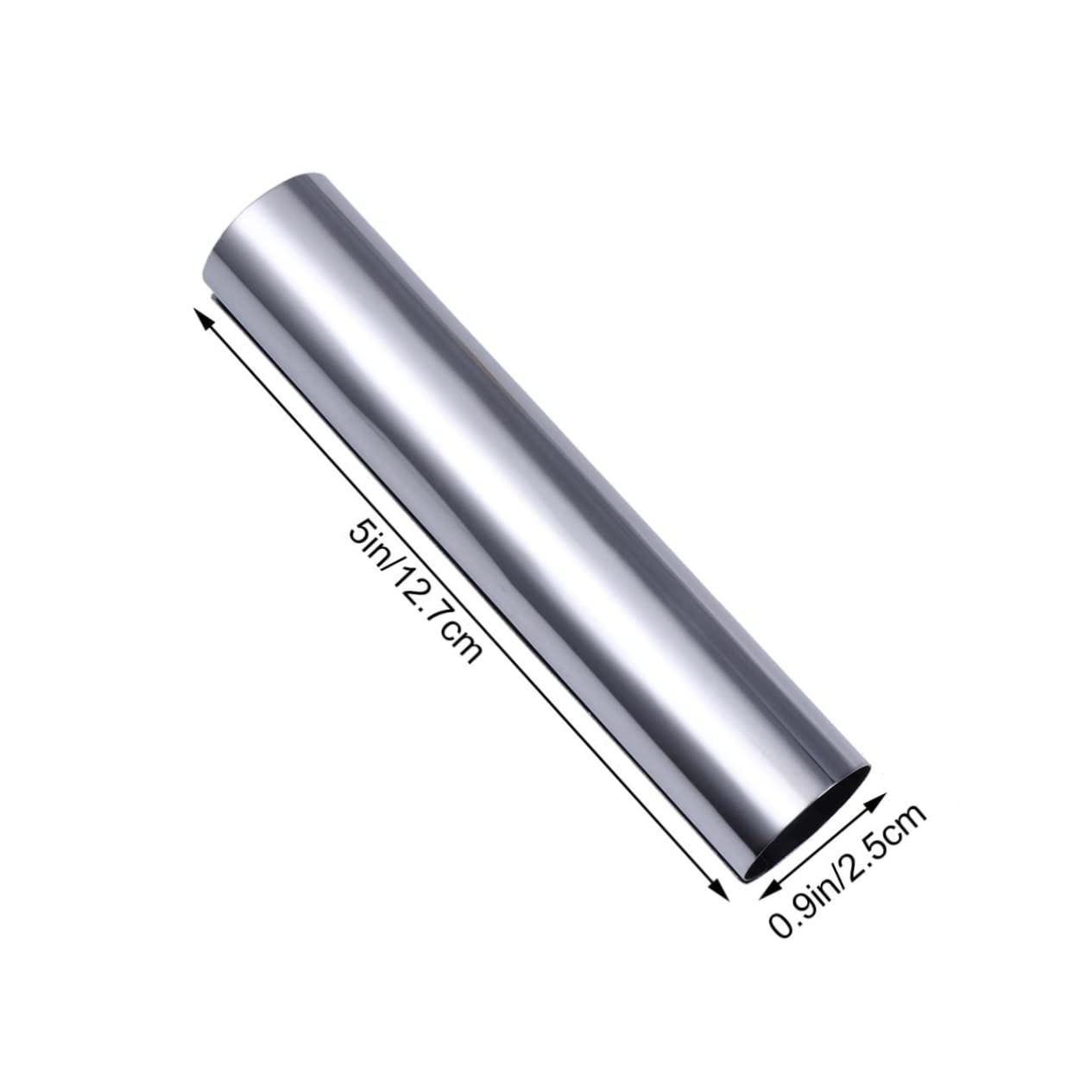 Unomor Cannoli Machine 6 Pack Regular Shell Cannoli Forms Made of Stainless Steel