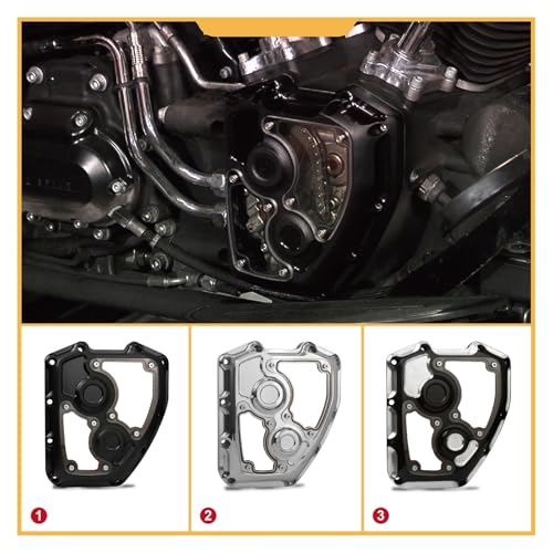 Cubierta protectora de estator de alta resistencia para motor Twin Cam FLHX 3