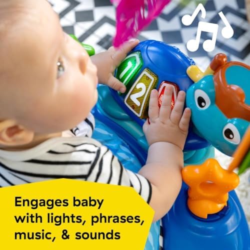 Baby Einstein Neptune's Ocean Discovery Activity Baby Jumper Activity Center, Ages 6 months +, Max weight 25 lbs., Unisex - 4