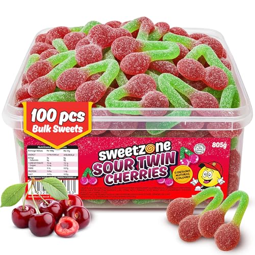 Image of Sweetzone Sour Twin Cherries 800g 100pcs