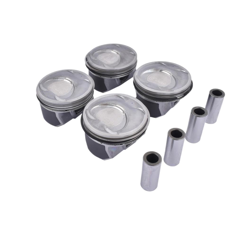 Set pistone e fasce elastiche motore compatibile con Optima e Sonata 2.4L 2011 2012 2013 Codice articolo 234102G500
